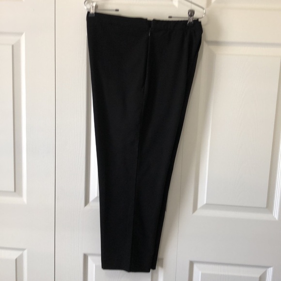 NWOT Susan Graver Womens Capri Pants Size 12 Black - Picture 4 of 9